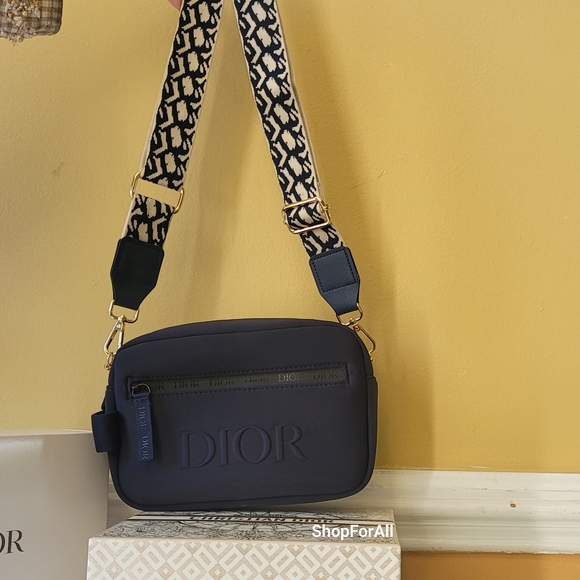 Dior Navy Blue Crossbody Bag - Picture 11 of 16